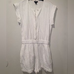 White halogen romper